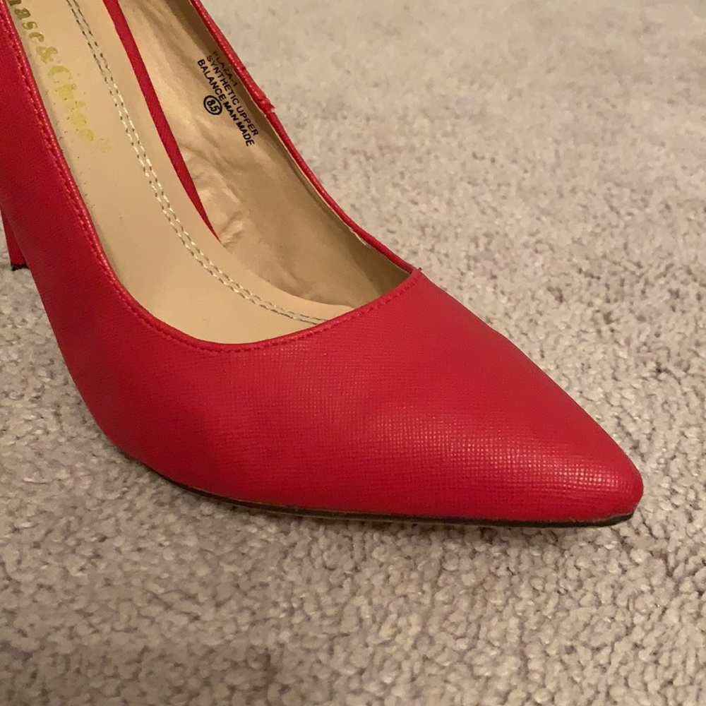 👠 Chase & Chloe Heels Size 8.5 👠 - Picture 7 of 16